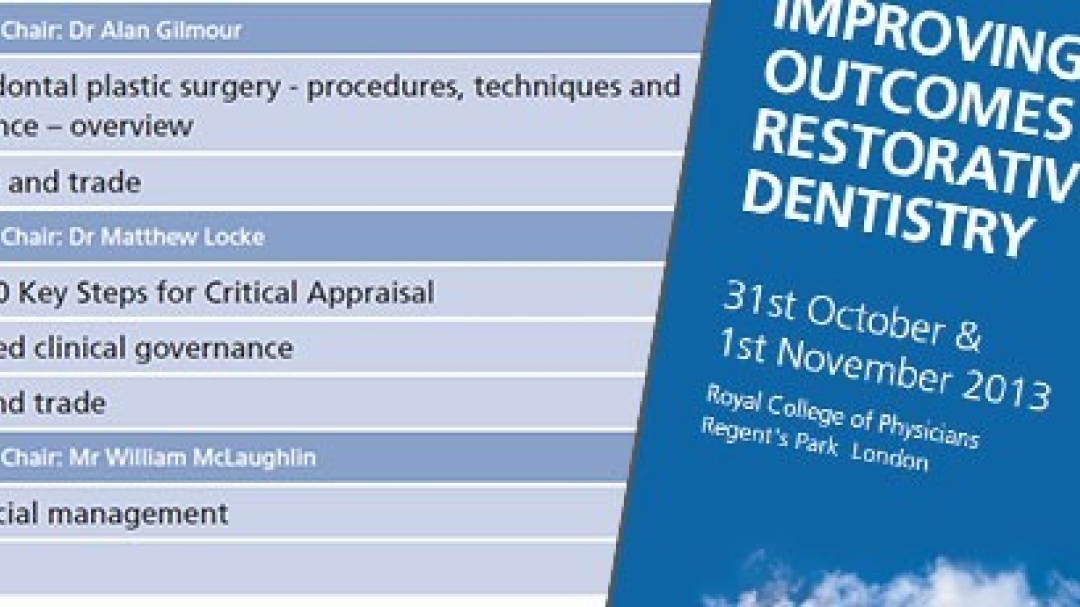 Restorative dentistry conference